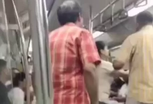Delhi Metro Fight